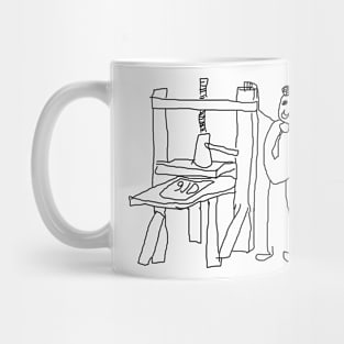 Johannes Gutemberg by 9JD Mug